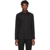 Givenchy Men's Branded Collar Sport Shirt In Black