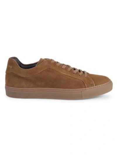 To Boot New York Marshall Leather Low-top Sneakers In Sigaro