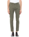 Grey Daniele Alessandrini Pants In Military Green