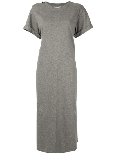 3.1 Phillip Lim / フィリップ リム 3.1 Phillip Lim Short Sleeve T-shirt Maxi Dress - Grey