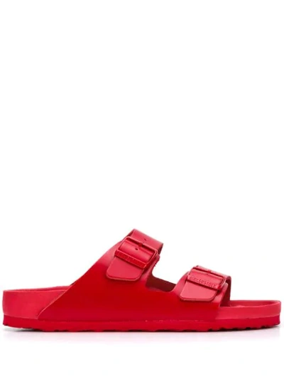 Valentino Garavani X Birkenstock Arizona Slide Sandals In Pure Red