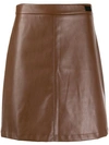 Be Blumarine A-line Skirt In Brown