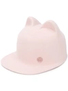 Maison Michel Sculpted Ear Cap - Pink