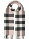 Burberry Vintage Check Cashmere Scarf In Neutrals