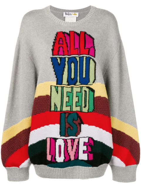 stella mccartney all is love sweatshirt