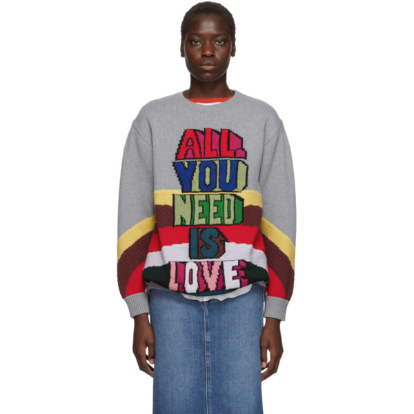stella mccartney all is love sweatshirt