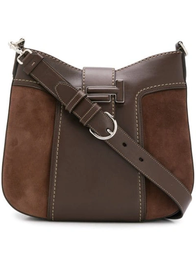 Tod's Dote Shoulder Bag In Brown