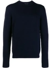 Roberto Collina Pullover Mit Rundem Ausschnitt In Blue