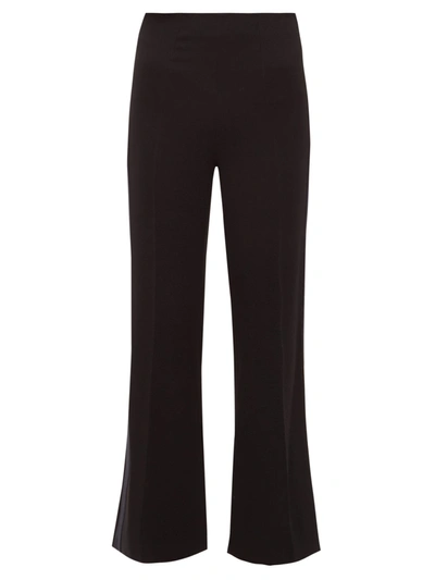 Roland Mouret Madison Stretch-crepe Trousers In Black