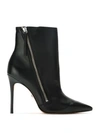Schutz Women's Olenka Pointed-toe High-heel Booties In Black