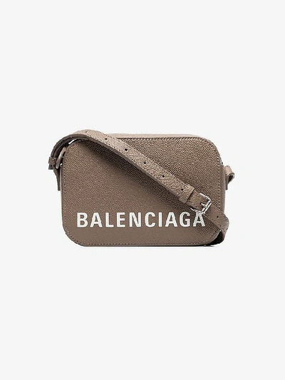 Balenciaga Grey Ville Camera Bag