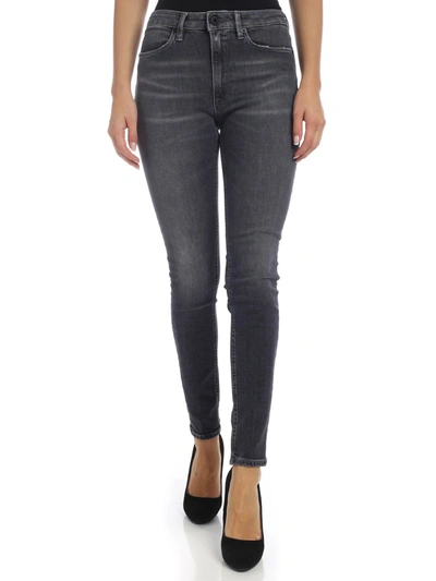 Dondup Iris Superskinny Jeans In Grey