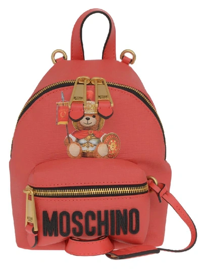 Moschino Backpack  In Red
