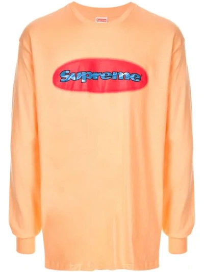 Supreme Ripple Top In Orange