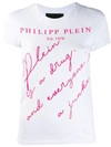 Philipp Plein Statement T-shirt In White