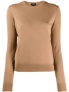 Theory Pullover Mit Rundhalsausschnitt In Neutrals