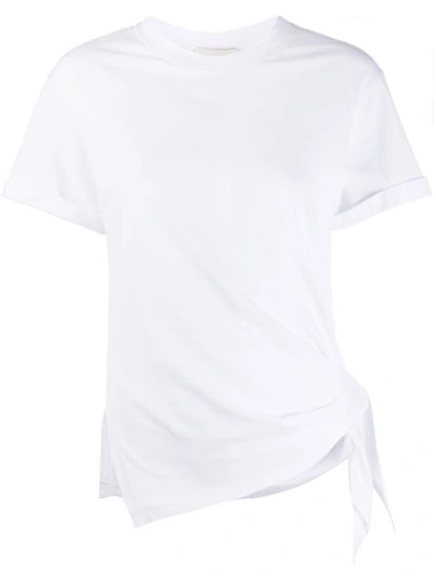 3.1 Phillip Lim / フィリップ リム Asymmetric Hemline T-shirt In White