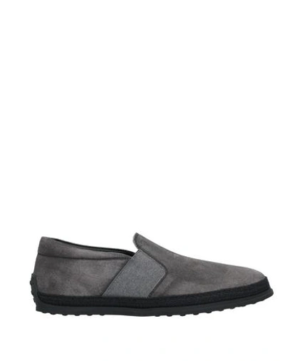 Tod's Loafers In Grey