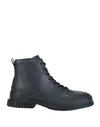 Camper Ankle Boots In Black