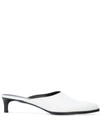 3.1 Phillip Lim Agatha Kitten-heel Mules In White