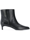 3.1 Phillip Lim Agatha Leather Ankle Boots In Black