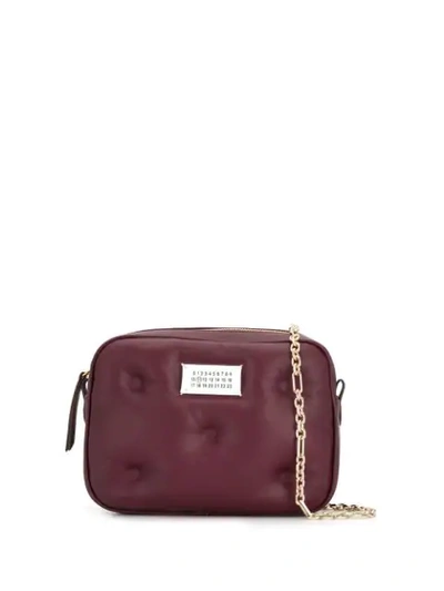 Maison Margiela Glam Slam Shoulder Bag In T5085 Windsor Wine