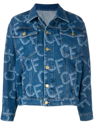 Chiara Ferragni Cf Denim Jacket In Blue