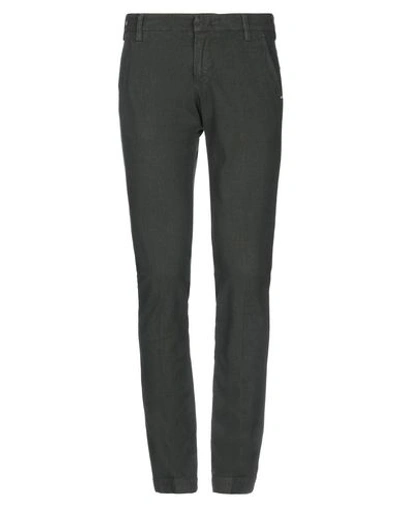Entre Amis Pants In Military Green