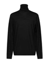 Paolo Pecora Turtlenecks In Black