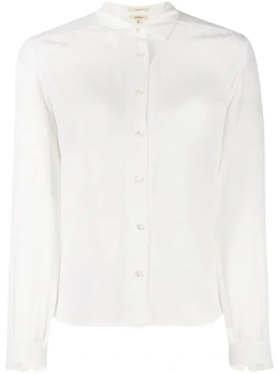 Bellerose Astra Silk Shirt In Neutrals