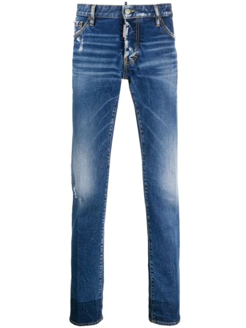 dsquared2 jeans straight leg