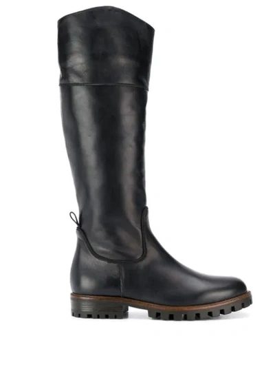 Anna Baiguera Knee-length Boots In Black