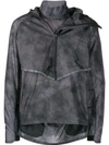 Nike Reflect Wind Breaker In 065 Dark Grey Reflect Black