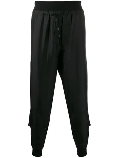 Katharine Hamnett Padded Track Pants In Black