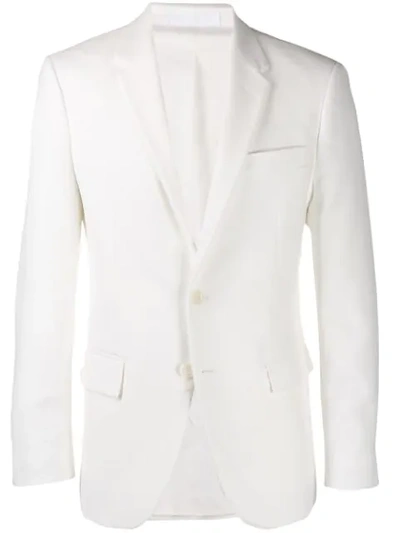 Katharine Hamnett Rufus Slim-fit Blazer In White