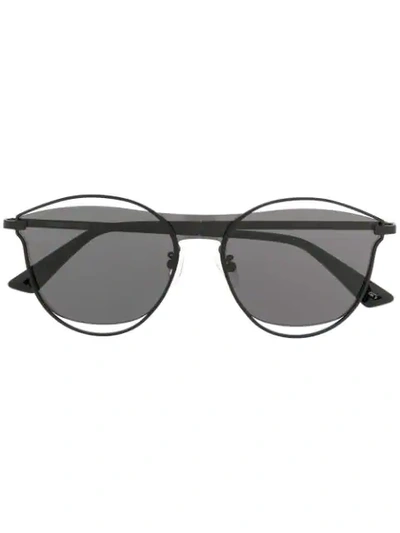 Mcq By Alexander Mcqueen Sonnenbrille Mit Cut-outs In Black