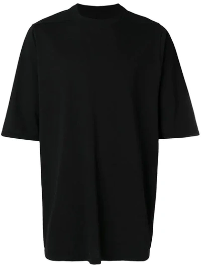 Rick Owens Drkshdw Oversized T-shirt In Black