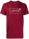 Levi's Contrast Logo T-shirt In Red