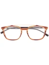 Hugo Boss Tortoiseshell Glasses In Brown