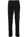 Kenzo Knee Pleat Detail Trousers In Black