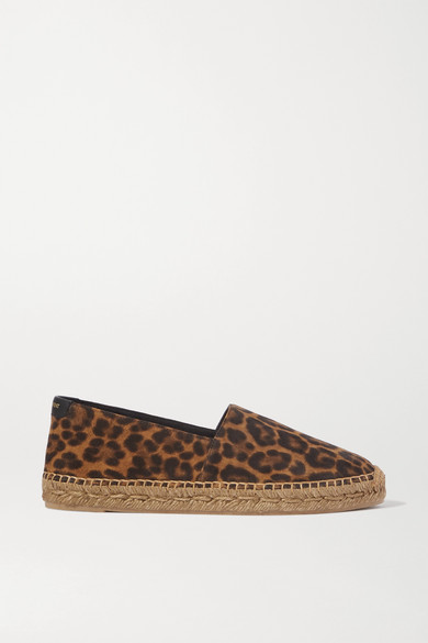 leopard espadrilles