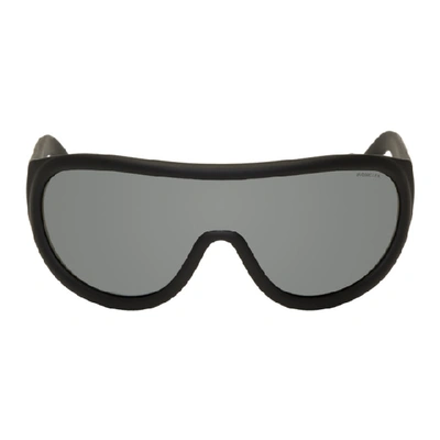Moncler Black ml 0106 Sunglasses In 01c Black
