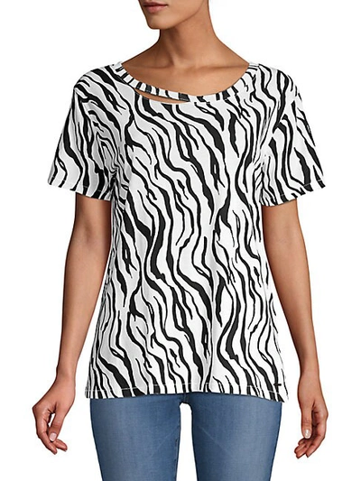 N:philanthropy Harlow Zebra-print Tee