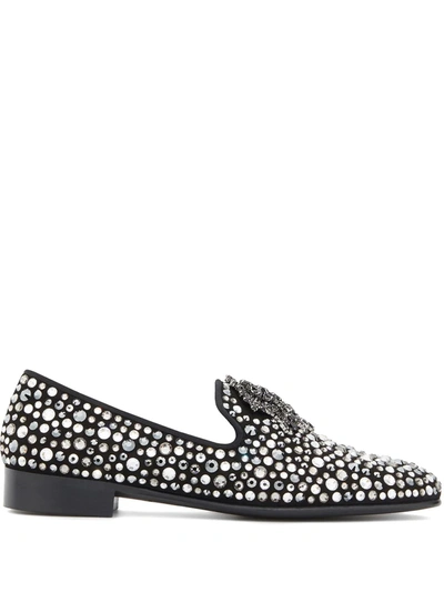 Giuseppe Zanotti Roland Loafers In Black