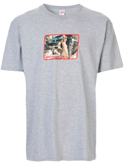 Supreme Larry Clark Girl T-shirt In Grey