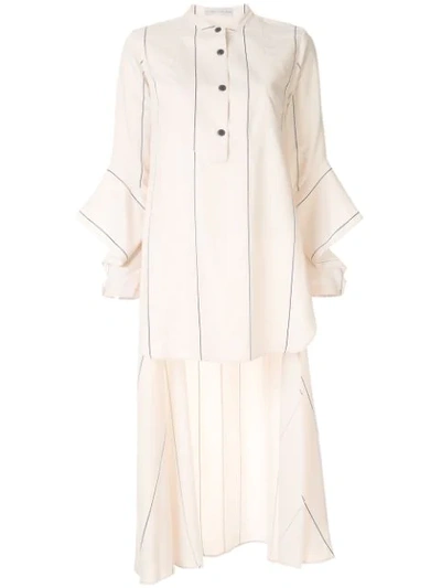 Palmer Harding Echo Striped Shirt In Neutrals