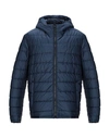 Allegri Synthetic Down Jackets In Dark Blue