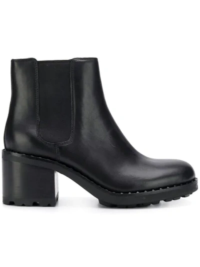 Ash Xao Beatles Ankle Boots In Black