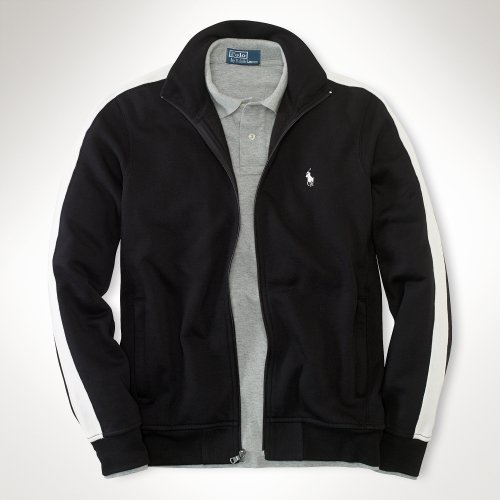 ralph lauren fleece track jacket