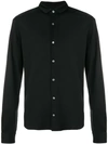 Emporio Armani Classic Button-down Shirt In Black